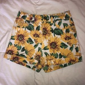 Bullhead Sunflower Jean Shorts